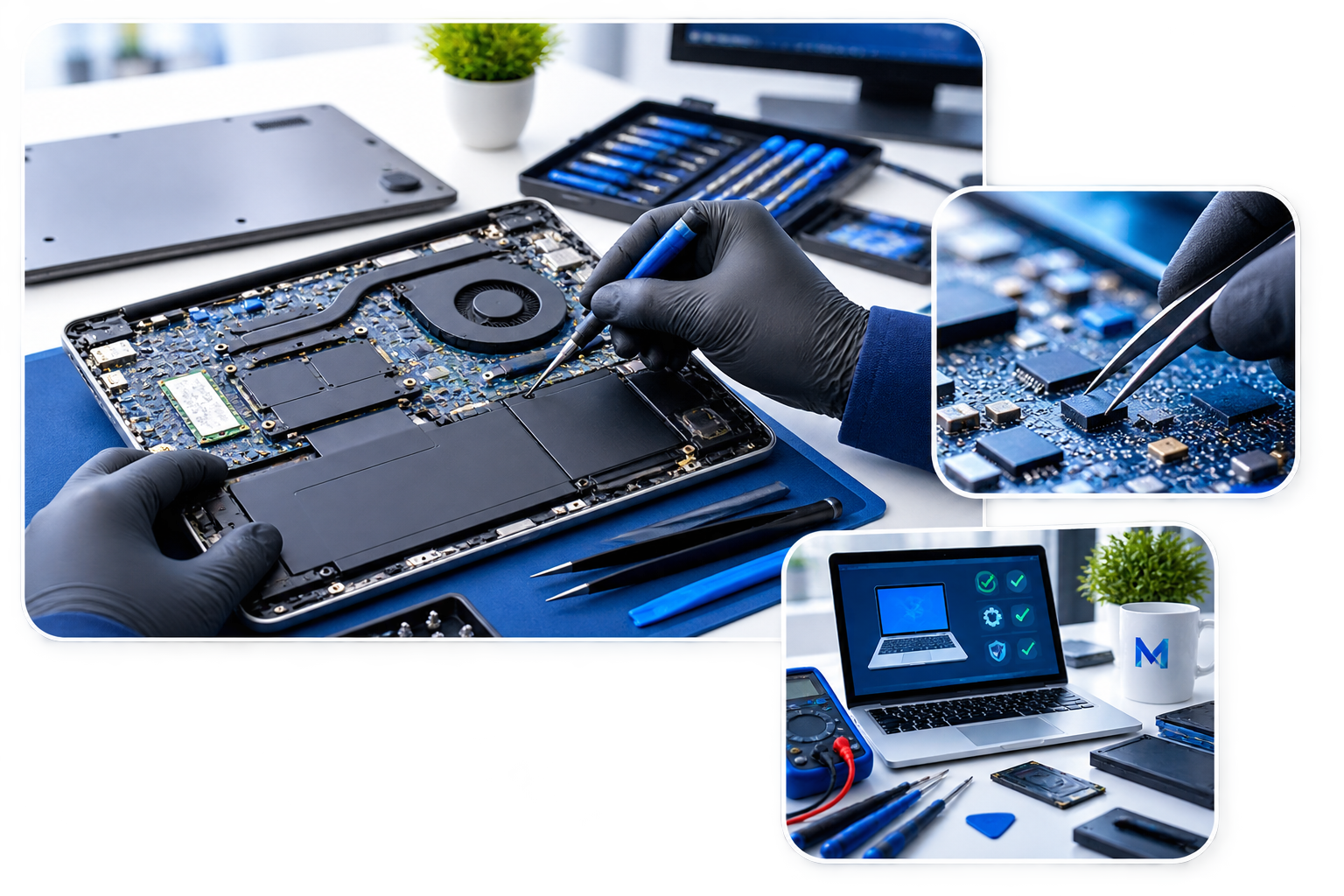 Réparation et diagnostic de PC portable chez MICROGRAPHIX à Dunkerque