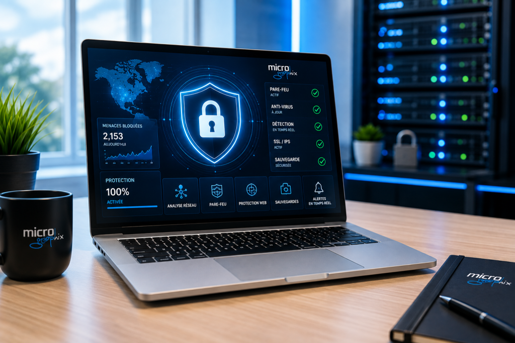 Cybersécurité et protection informatique chez MICROGRAPHIX à Dunkerque